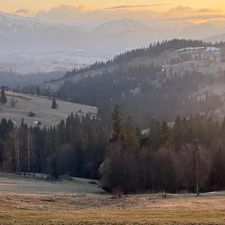 Gliczarowska Panorama Z Widokiem Na Tatry Gliczarów Górny